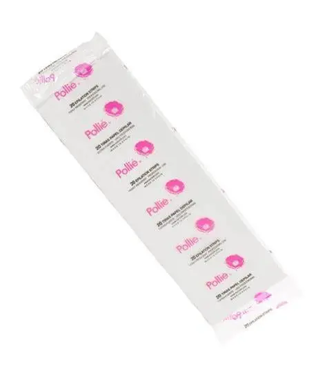 PAPEL BANDAS DEPILACION POLLIE 20 unid